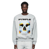 Purple Brand Sweatshirt Loose Crew Neck Sweater