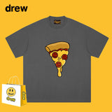 Drew T Shirts Pizza Smiley T-shirt