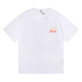 Rhude T Shirt Los Angeles RHUDE Sailing Letter Print Short Sleeve T-Shirt