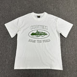 Corteiz T Shirt Short Sleeve Letter Flower