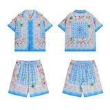 Casablanca Shirts And Shorts 2 Pieces Set Shorts Beach Shorts Casual