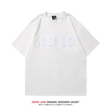Men T-shirt Summer Cotton Short Sleeve T-shirt Men's Loose All-Match