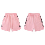 Godspeed Shorts Summer GOD Letter Print Pattern Casual Loose Shorts