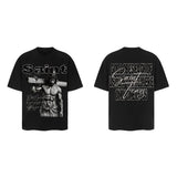 Men Vintage T-Shirts Saint Michael Tee Saint Tears