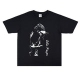Rock Star T Shirt Singer John Mayer Rock Print T-shirt Short Sleeve Loose Cotton