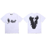 Vlone T Shirts Short Sleeve Men's and Women's T-shirt