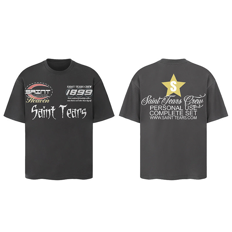 Men Vintage T-Shirts Saint "Saint Tears" Tee