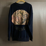 Jesus Is King Sweatshirt Cpfm Kanye High Street Velvet Padded Loose Men's and Women's Fog round Neck Sweater