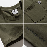Men T-Shirts Summer Short Sleeve T-shirt Men Loose Retro Half Sleeve