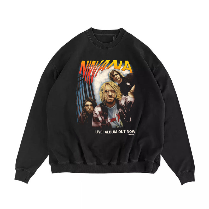 Nirvana Hoodie Heavy Retro Sweater For Men And Women