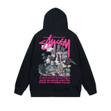 Stussy Hoodie Zip Cardigan Hooded Sweater