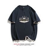 Men T-Shirts Short-Sleeved T-shirt Baby Boy and Girl Summer Student T-shirt