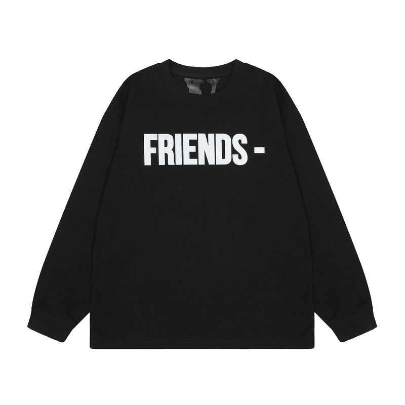 Vlone Sweatshirts Reflective Large V Letter Crew Neck