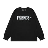 Vlone Sweatshirts Reflective Large V Letter Crew Neck
