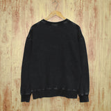 Purple Brand Distressed Sweatshirt Retro Vintage Crew Neck Sweater