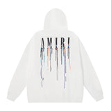 Amiri Hoodie AMI Letter logo print hooded sweater for men and women