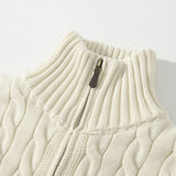 Ralph Lauren Knitted sweaters embroidered turtleneck full zipper