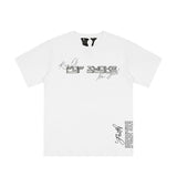 Vlone T Shirts Loose Teen Cotton Men's Half Sleeve Wear T-shirt