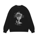 Purple Brand Sweatshirt Loose Crew Neck Sweater
