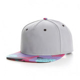 Trendy flat brimmed hat blank without embroider