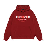 Purple Brand Hoodie Fashion Loose Hooded Sweater