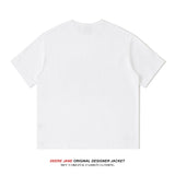 Men T-shirt Summer Cotton Short Sleeve Men's Loose Versatile Half Sleeve T-shirt