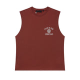 Fog Essentials tank spring/summer letter round neck pullover casual vest