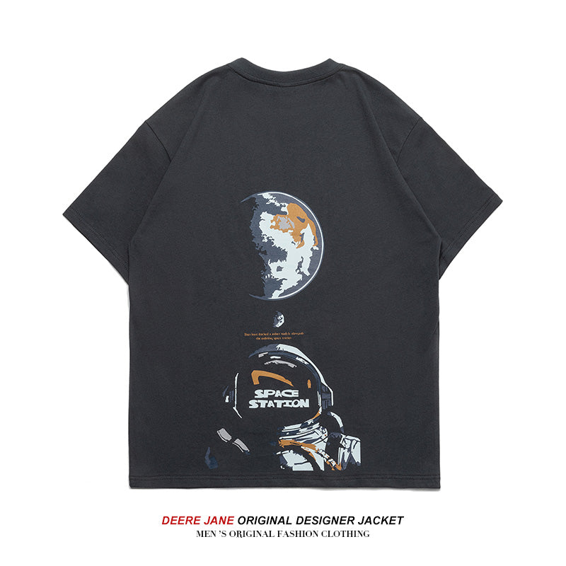 Men's T-Shirts Summer Short Sleeve T-shirt Men's Loose Half Sleeve