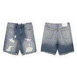 Gallery Dept Denim Shorts gradual change