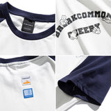 Men T-shirt Summer Cotton Short Sleeve T-shirt Men's Loose Casual