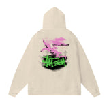 Stussy Hoodie Fall/Winter Fleece Hooded Sweater