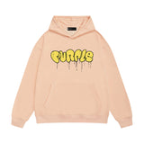Purple Brand Hoodie Fashion Loose Hooded Sweater