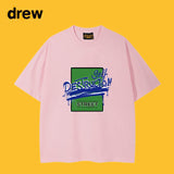 Drew T Shirts Short Sleeve T-shirt Smiley Face Short Sleeve