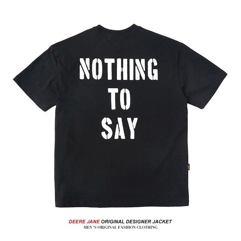 Men T-Shirts Summer Cotton Short Sleeve T-shirt Men Loose Casual Half Sleeves