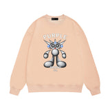Purple Brand Sweatshirt Loose Crew Neck Sweater