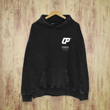 Purple Brand Distressed Hoodie Fashion Old Loose Hooded Sweater