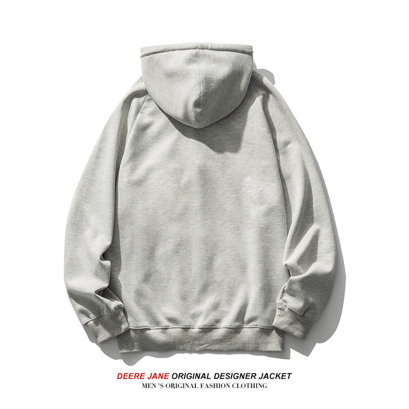 Men's Cardigan Hoodie Spring Hooded Sweater Men's Spring and Autumn Loose Student Casual Jacket