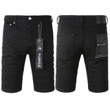 Purple Brand Denim Shorts High Street Black