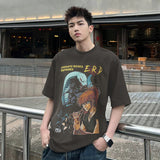 ERD T Shirts round Neck Short Sleeve Casual Summer T-shirt