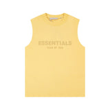 Fog Essentials tank spring summer FOG letter crew neck vest