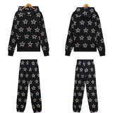 Denim Tears Hoodie & Sweatpants 2 Piece Set D.T Kapok Hooded Sweater Trousers Sports Suit