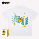 Drew T Shirts Printed Short Sleeve Loose round Neck