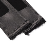 Gallery Dept Jeans Contrast Splicing Straight Denim Trousers