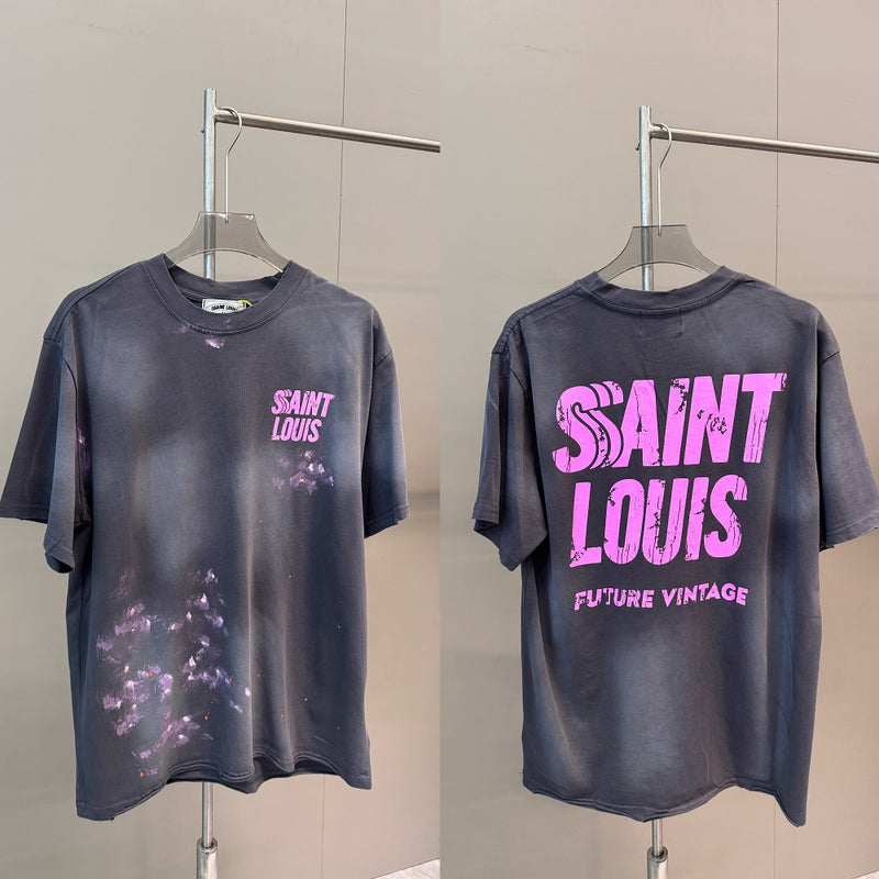 Men Vintage T-Shirts SSSaint Louis Tee