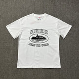 Corteiz T Shirt Short Sleeve Letter Double Yarn Short Sleeve