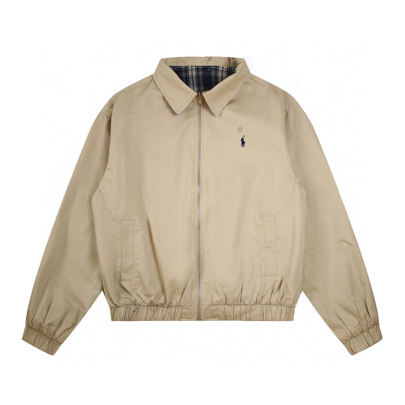 Ralph Lauren Coat RL Lapel Embroidery Veteran Harrington