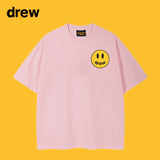 Drew T Shirts T-shirt Smiley Face Short Sleeve