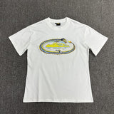 Corteiz T Shirt Short Sleeve Letter Flower