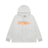 Vlone Hoodie Autumn and Winter Lightning Big V Letter