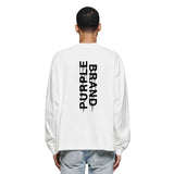 Purple Brand Long Sleeve T-Shirt Fashion Loose Long Sleeve Top